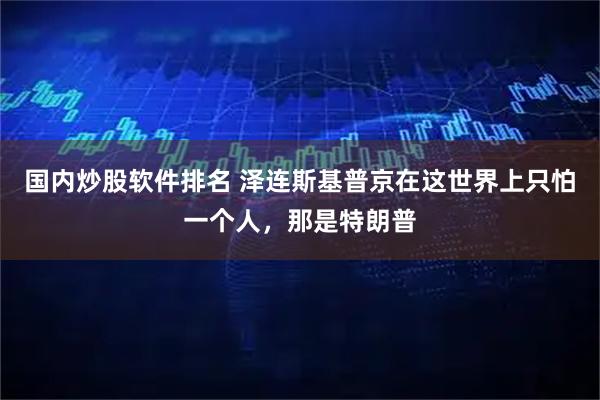 国内炒股软件排名 泽连斯基普京在这世界上只怕一个人，那是特朗普